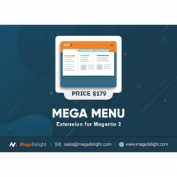 Mega Menu Magento 2 Extension by MageDelight